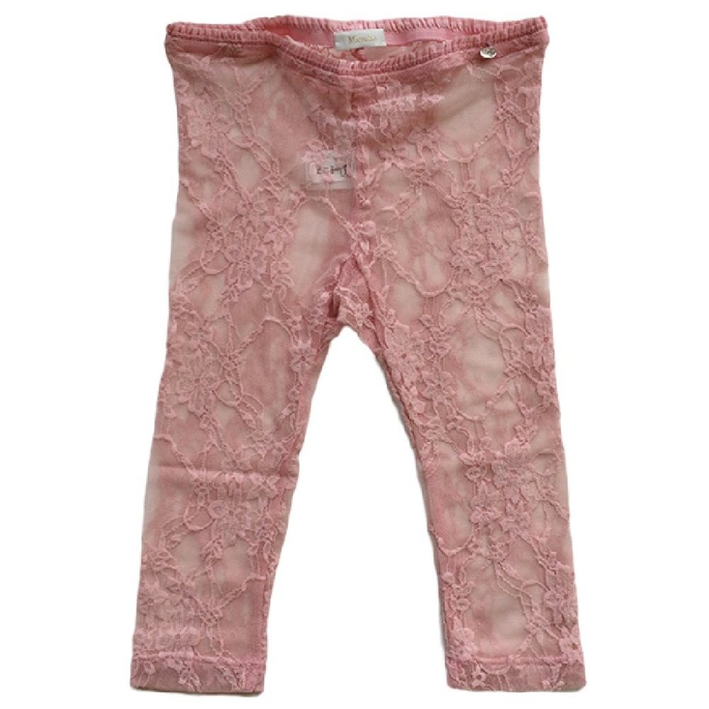 Microbe By Miss Grant Pink Lace Leggings
